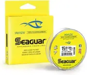 Seaguar Invizx Fluorocarbon Fishing Line 200 Yard Spool Select Size