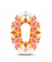 ExpressionMed Dexcom G6 Psychedelic Mandala Patch 4 Pack