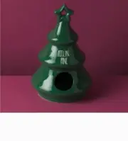 Rae Dunn Christmas tree “Feelin’ Pine” birdhouse