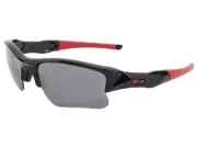 Oakley Flak Jacket XLJ Team Canada Sunglasses 24-406 Black/Black Iridium