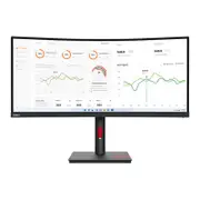 Lenovo ThinkVision T34w-30 34" WQHD Curved Monitor [63D4GAR1AU]