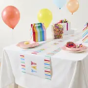 Bright Paper Table Runner