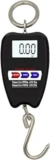 [VermiS] Kitchen Digital Baking Scales,Electronic Food Scale, Digital Crane Scale 200kg/440lb Portable Mini Crane Scale LCD Display with Backlight Electronic Industrial Scale for Fishing Weight, Luggage Weight
