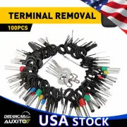 100X Ejector Pin Wire Extractor Auto Removal Terminal Connector Puller Tool Part