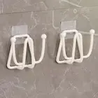 Traceless Hairpin Hook Organizer No Punch Hair Rope Storage Rack Bathroom