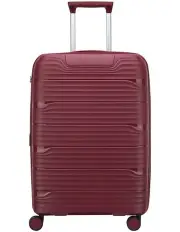[Delsey] Dune Medium Suitcase 66cm in Burgundy 3219110545296