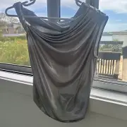 sass and bide Silver Foil Top S