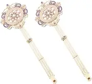 ORFOFE Clock Supplies 2 Pack Quartz Clock Pendulum Parts for Repair or DIY Projects