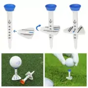 Plastic Golf Tees Durable Golf Tee with Scale Outdoor