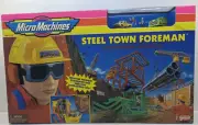 Micro Machines Steel Town Foreman Transforming Action Set New Condition