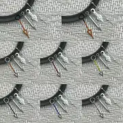 GMT Watch Hands BGW9 Luminous Watch Pointers for NH34/35/36/ 4R35/4R36 Movement
