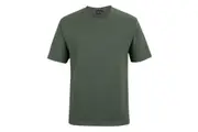 JBs Mens Plain Basic Cotton/Viscose Blend T-shirt 1HT - Army Marle