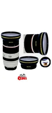 HD 16K WIDE FISHEYE LENS + MACRO LENS FOR Canon RF 70-200mm f/2.8L IS USM Lens.