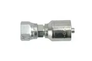 Hydraulic Crimp Hose Fitting - SAE 37� JIC F - Swivel - 1/2 ID, 3/4-16 Thread