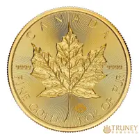 在飛比找蝦皮商城優惠-【TRUNEY貴金屬】2024加拿大楓葉金幣1盎司
