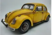 Sunstar VW Beetle Salon Yellow Old Effect 1961 1:12 Scale