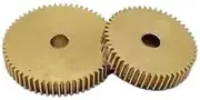 Pinion Motor Gear Module Pinion,2PCS 0.5Module 1850Teeth Copper Gears 1.98 2.02 2.98 3.02 Mm Hole Diameter Thickness 2mm Small Brass Pinions(36T*19 * 2.02 * 2mm)