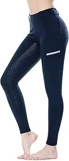 [SPOEAR] Horse Riding Pants Equestrian Women Full Seat Breeches Horseback Riding Tights Silicone Pockets