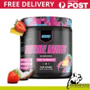 Redcon1 TOTAL WAR Pre workout High Stim Energy Pump Focus Vice City 30 Serves