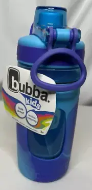 Bubba Kids 16 oz leak proof water bottle Crystal ice with rock candy color