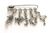 Stitch Markers Knitting Crochet Gifts for Knitters Metal Zipper Pulls Handmade