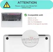 Cover Skin Ultrathin Keyboard Protector Compatible with MacBook Pr TPU Keyboard