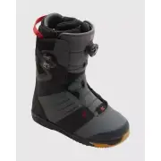 DC Judge Snowboard Boots Men's Black/Grey/Red 9
