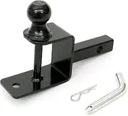 HICKS ATV/UTV Mount with Hitch Ball and Winch Strap Loop (1 7/8" Ball, 1 1/4" Shank)