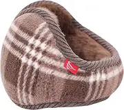 [UNeedVog] Winter Thermal Ear Muffs for Men Women Plaid Earmuffs Women Fluffy Riding Ear Warmers
