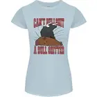 Can't Bullsh!t a Bullshiter Funny Offensive Womens Petite Cut T-Shirt