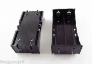 50pcs Hold Two 2 Li-ion lithium 18650 DIY Battery Box Holder Case 4 Pins Contact