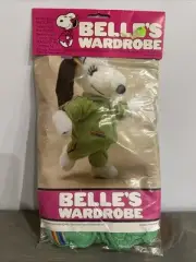 Vintage Rare Belles Wardrobe Green Rainbow Track Suit New Unopened Package