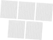 HOMSFOU 500pcs Removable Sticky Putty Round Adhesive Putty Traceless Clear Tacky Putty Double-Sided Acrylic Putty for Posters Crafts Decorations