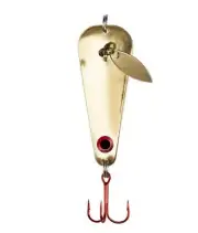 Northland Tackle Thumper Spoon 1/4 oz - Gold - #6 Treble Hook