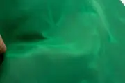 Pull up leather sheets in green color . Crazy horse, oil tanned leather piece