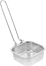 Frying Colander Basket Noodle Skimmer Handle Hot Pot Strainer Mesh Pasta Basket Compact Corrosion-Resistant for Efficient Cooking
