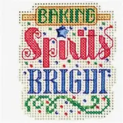 Festive Stitch 'n' Bake Ornament Kit - Winter Wonderland Edition! Create Joyful
