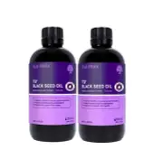 2 x Hab Shifa TQ+ Organic Black Seed Oil 250ml Total 500ml