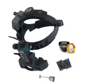 Head Worn Type Indirect Ophthalmoscope For Optometry & Ophthalmology + 20D & 28D
