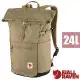 【Fjallraven 小狐狸】High Coast Foldsack 24L 輕量多功後背包/23222-221 黏土