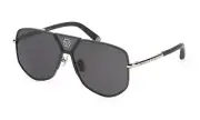 Philipp Plein SPP009M 0H70 PALLADIO LUCIDO GRIGIO OPACO 61/14/145 Man Sunglasses