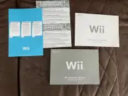 Nintendo Wii Console Operations Manuals & System Set Up Booklets