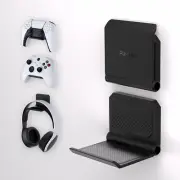 2 Set FOLD Controller Wall Mount for Ps5/4, Foldable Wall Stand for Xbox Series