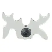 Customizable Moose Head Billiard Cue Head Holder Transparent BridgeHead
