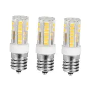 3Pack E17 LED Bulbs for Microwave Oven Appliance,(40W-50W Halogen Bulb