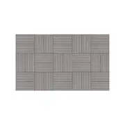 5702 x 3432mm Modular Decking Backbeach Composite Ekodeck Designer 15 Panel Kit