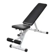 Workout Bench Home Gym Fitness Adjustable Backrest Exercise Strength Training