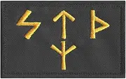 LEGEEON Russian FSB Spetsnaz Runes 2x3.25 Special Forces Russia SF SOF KGB Norse Morale Tactical Hook&Loop Patch