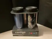 Contigo 20 fl. oz Leak-Proof Lid with Snapseal 2-Pack Travel Tumbler Mugs Cups