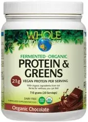 Whole Earth Sea Fermented Org Protein Greens Chocolate 736g
